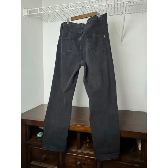 Vibrant m.i.u. Black Denim Jeans Distressed Jeans 3X (20) - Picture 4 of 8